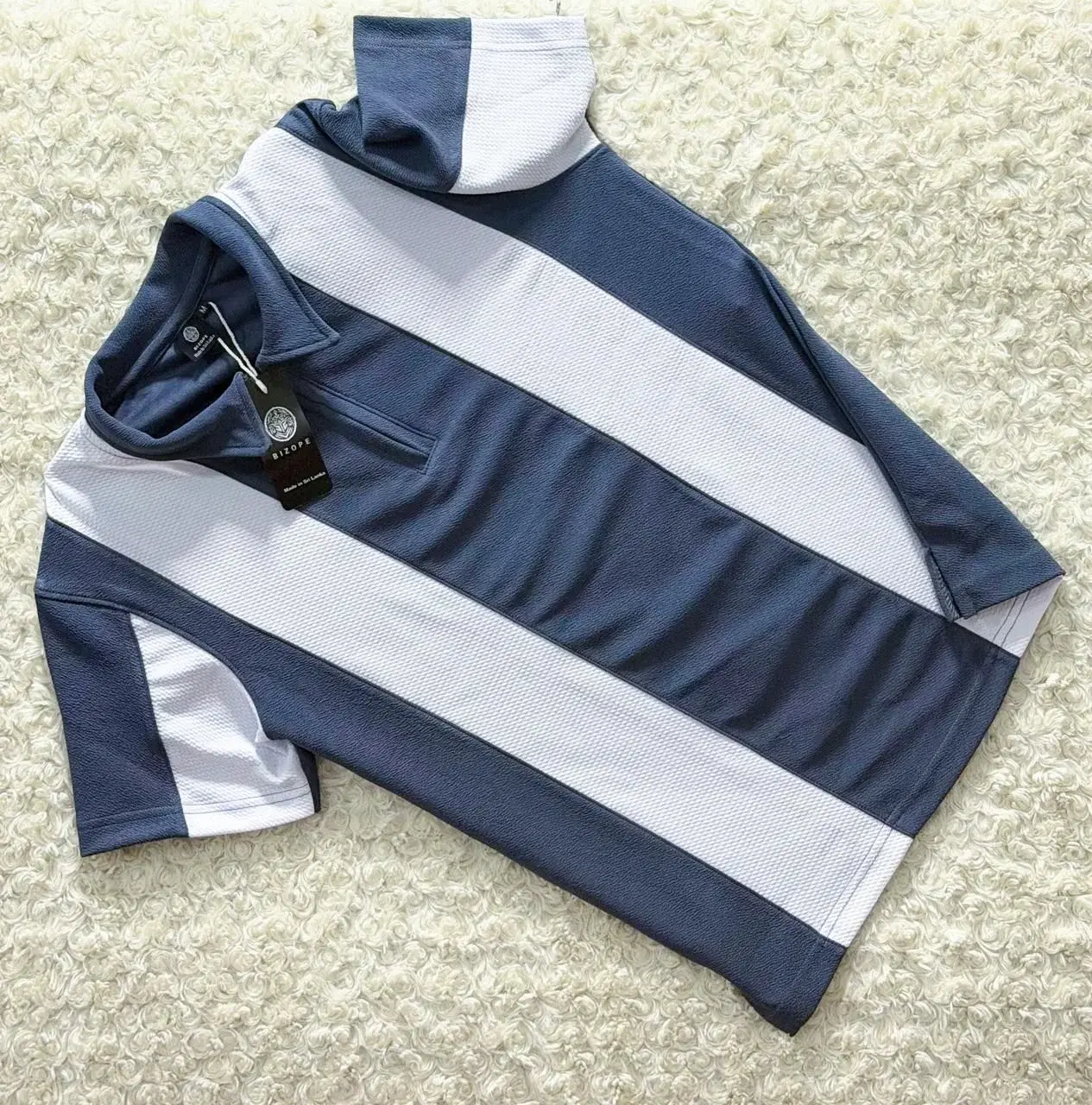 Bizope Trendy Zipper T shirt