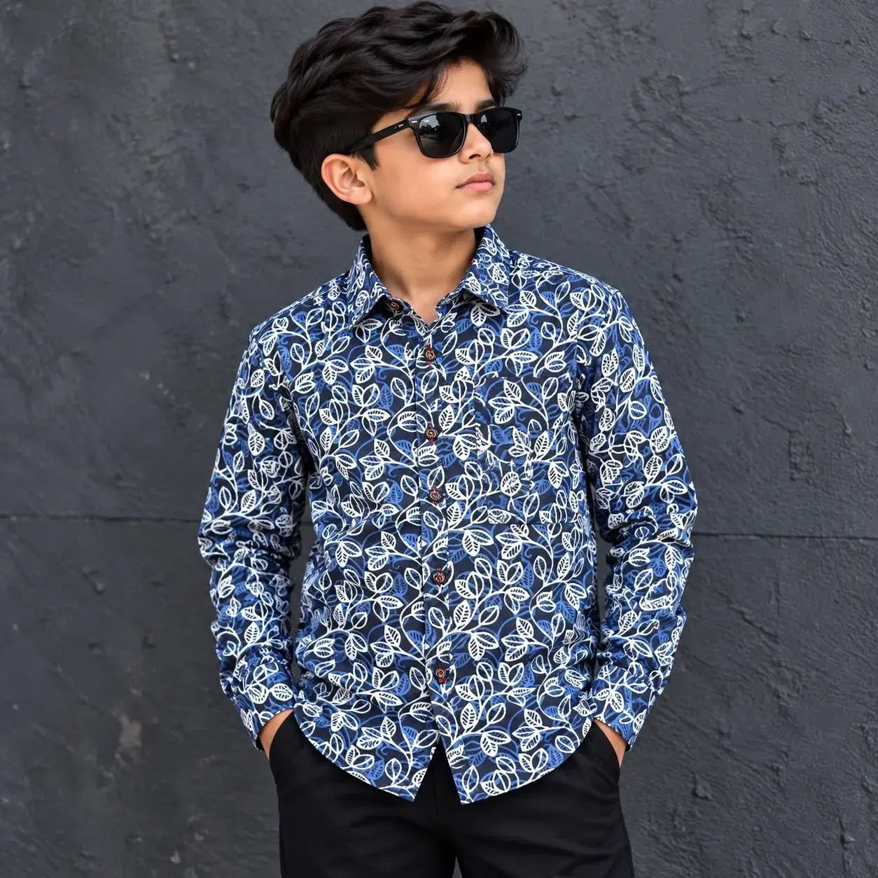 Premium Quality Kids Cotton Long Sleeve Shirt